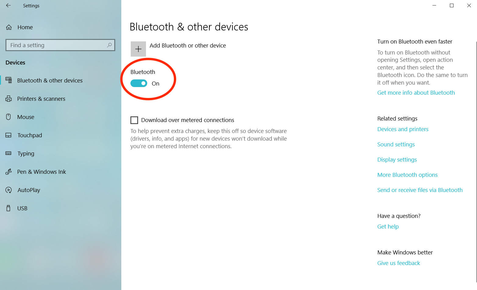 Отключается bluetooth мышь windows 10